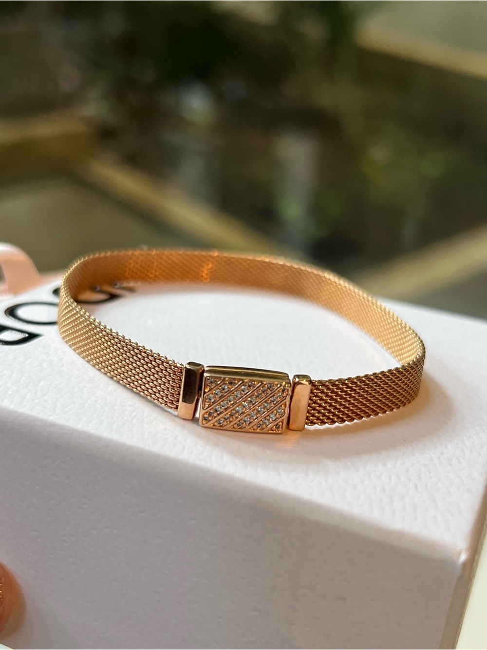 Pandora Rose Gold Reflections Bracelet
